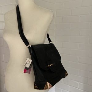 New with tags. Hipster Fashion Purse. Women’s black Shoulder Strap Purse